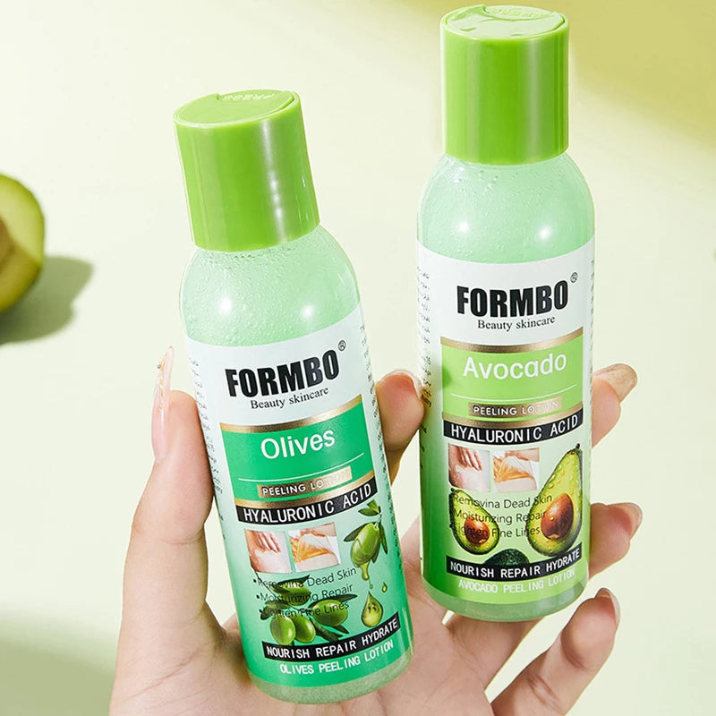 Avocado Peeling Lotion,Olives Face Body Gentle Exfoliating Gel,Removes Dead Skin & Cleanses Pores,Nourishing Moisturizing Repair