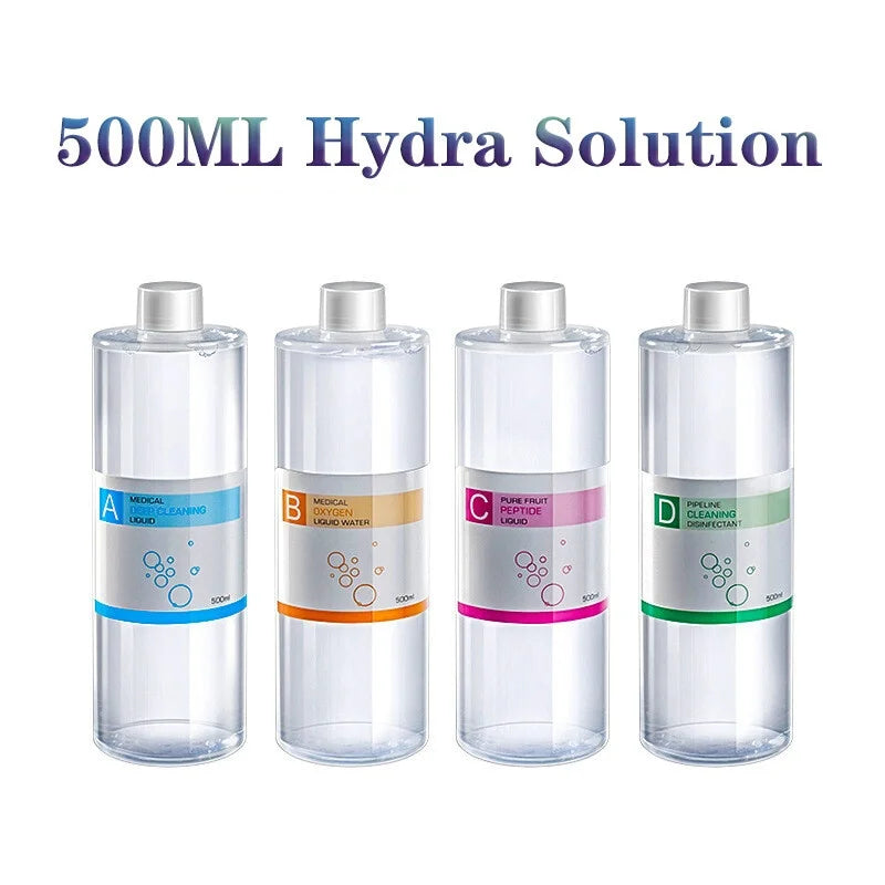500ml Aqua Hydra Peeling Solution Facial Serum for Dermabrasion Machine Moisturize Repair and Soothe Deep Clean Exfoliate