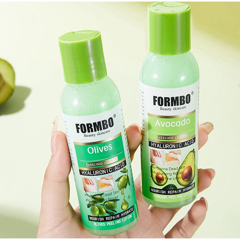 Avocado Peeling Lotion,Olives Face Body Gentle Exfoliating Gel,Removes Dead Skin & Cleanses Pores,Nourishing Moisturizing Repair