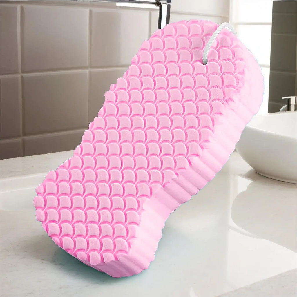 Bath Sponge Exfoliating Bath Scrubbing Sponges  Body Washcloth Skin Scrubber Relax Exfoliating Skincare Shower Scrubbing Tool