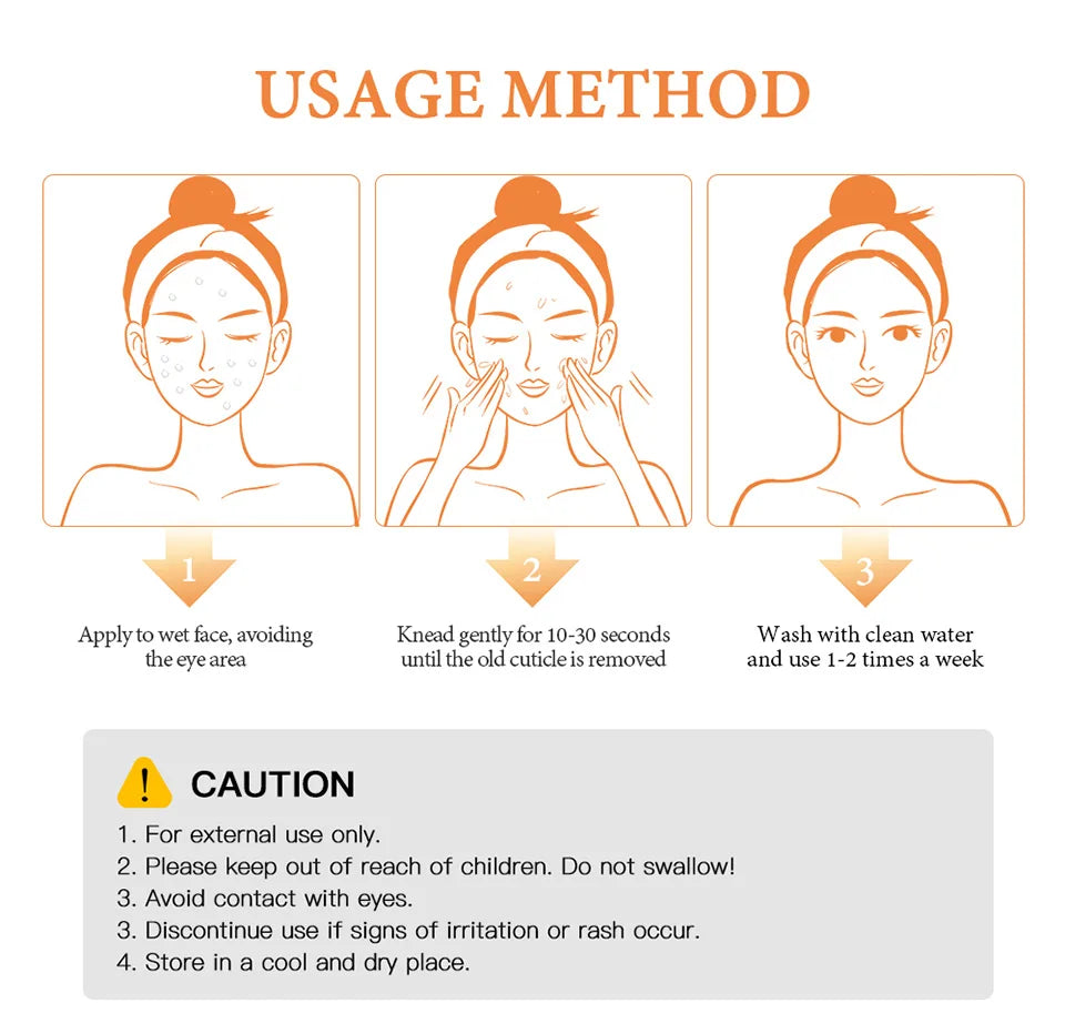 Original Exfoliating Gel Dead Spot Remover Brighten Peeling 50g Gentle Repair Scrub Whiten Hydrating Moisturizer Korean Skin Car