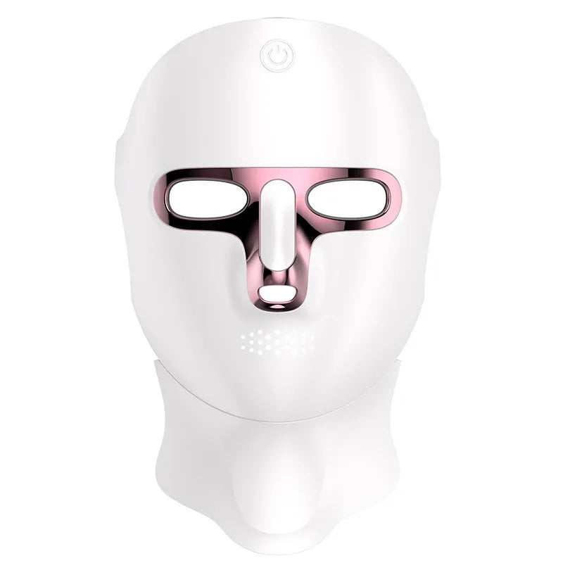 7 Colors LED Face Neck Mask Rechargeable LED Photon Beauty Mask Machine Facial Lifting Skin Care Tool