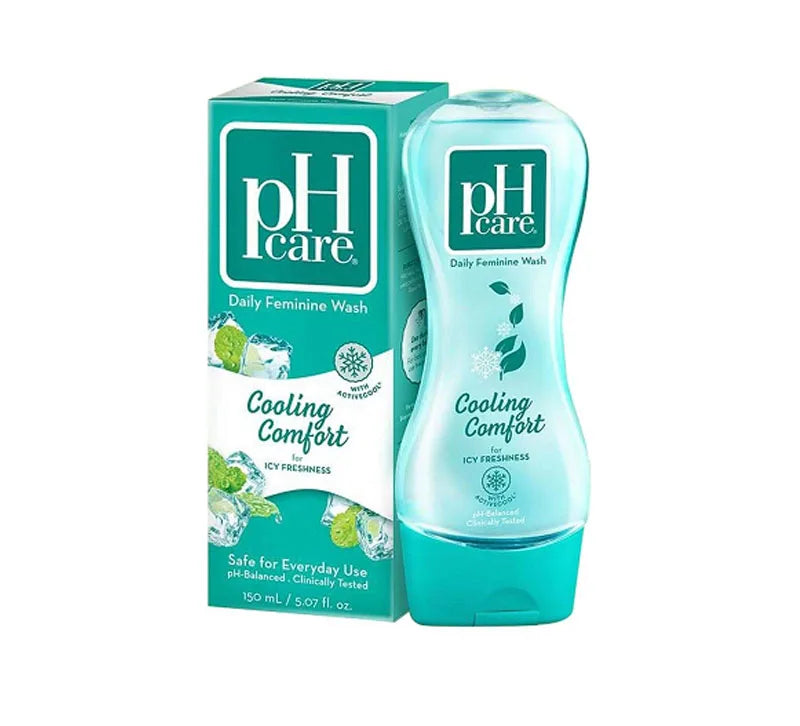 PHcare Floral Clean Delicate White Private Daily Feminine Wash 50ml Bottle Cooling Comfort Remove Odor TRAVEL SIZE